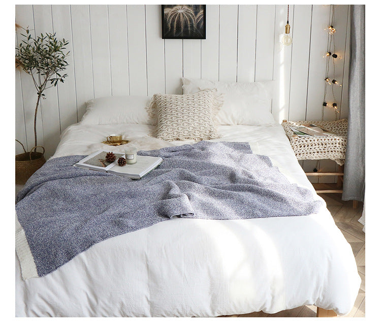 The Essential Textured Lounge Throw | Muted Sage