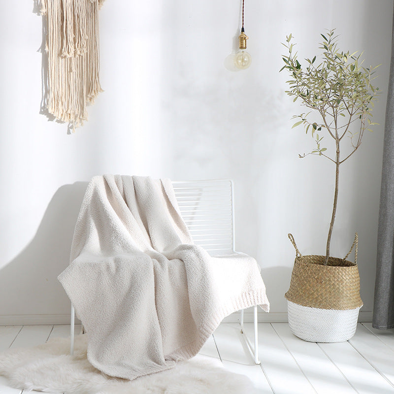 The Essential Textured Lounge Throw | Muted Sage