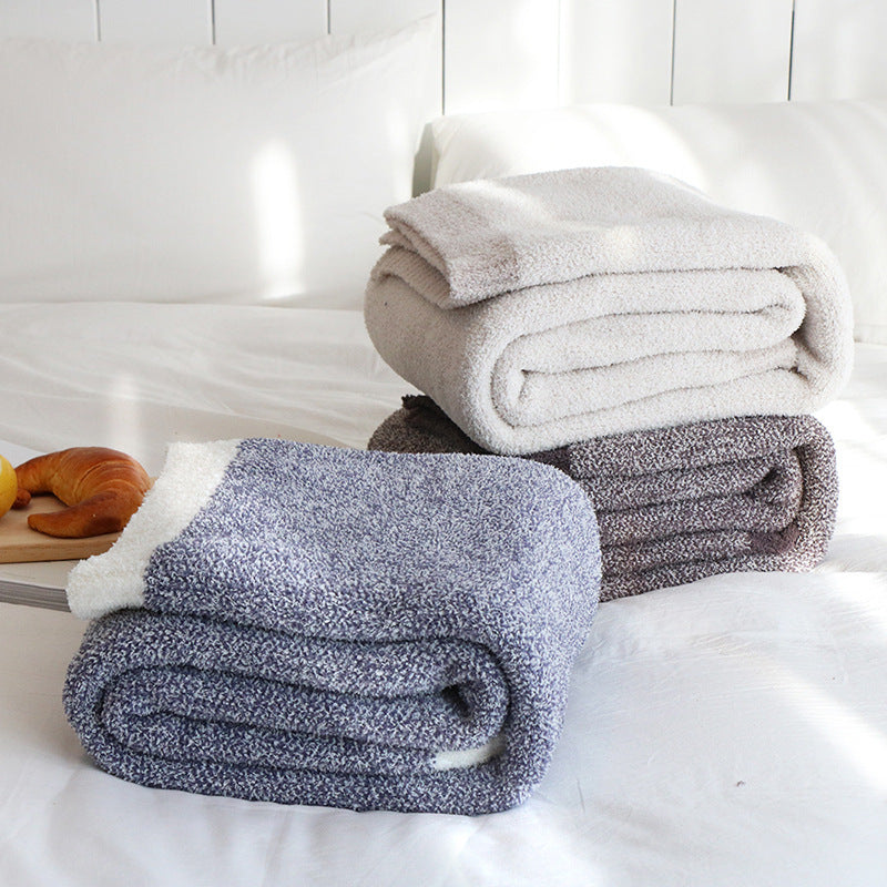The Essential Textured Lounge Throw | Muted Sage